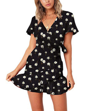 Women Floral Print Dress