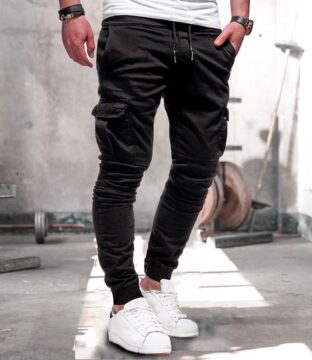 Camo Cargo Pocket Joggers