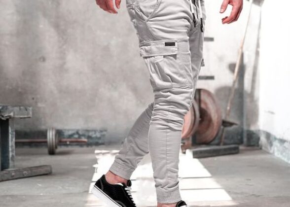 Camo Cargo Pocket Joggers