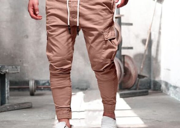 Camo Cargo Pocket Joggers