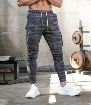 Camo Cargo Pocket Joggers