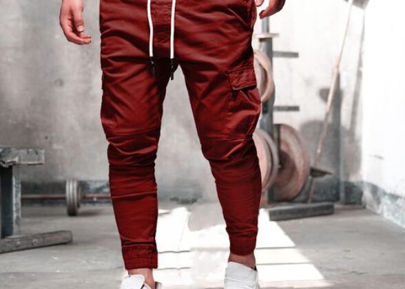 Camo Cargo Pocket Joggers