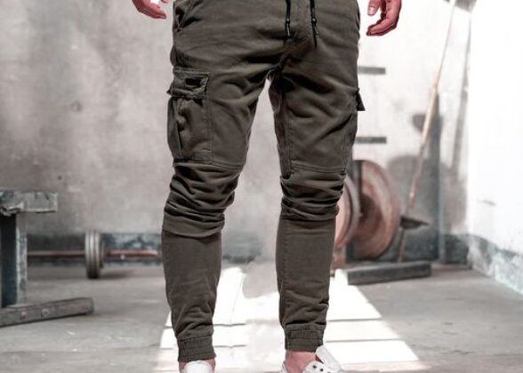 Camo Cargo Pocket Joggers