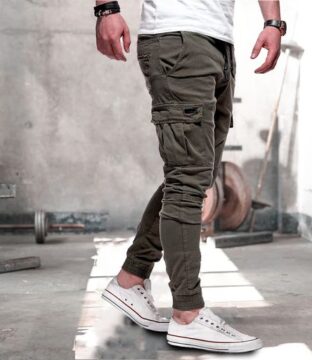 Camo Cargo Pocket Joggers