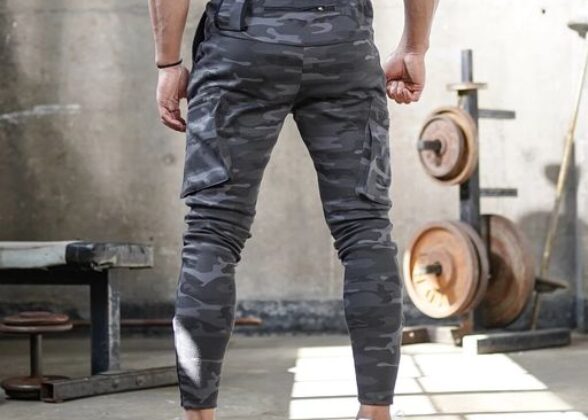 Camo Cargo Pocket Joggers