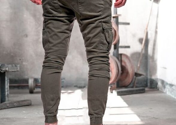 Camo Cargo Pocket Joggers