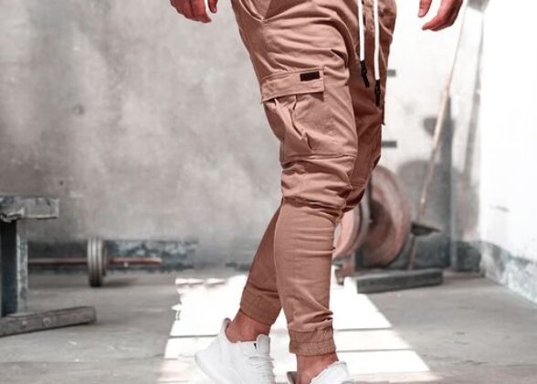 Camo Cargo Pocket Joggers