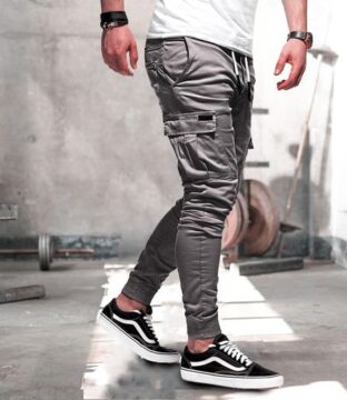 Camo Cargo Pocket Joggers