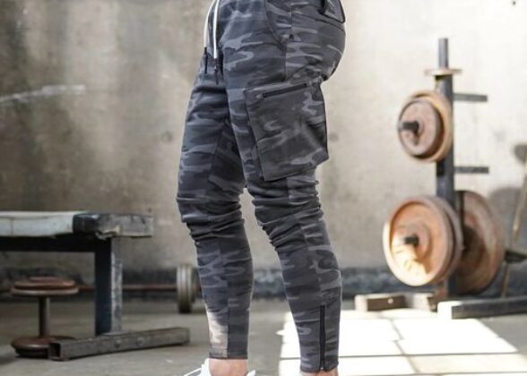 Camo Cargo Pocket Joggers