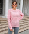 Long Sleeve With Loose Button Women's Fashion Sweaters | Closeout Deal