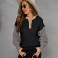 Long Sleeve With Loose Button Women's Fashion Sweaters | Closeout Deal