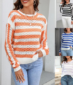 Long Sleeve With Loose Button Women's Fashion Sweaters | Closeout Deal