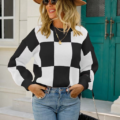 Long Sleeve With Loose Button Women's Fashion Sweaters | Closeout Deal