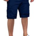 Mens Casual Cargo Shorts