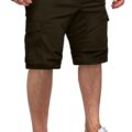 Mens Casual Cargo Shorts