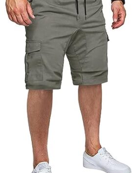 Mens Casual Cargo Shorts