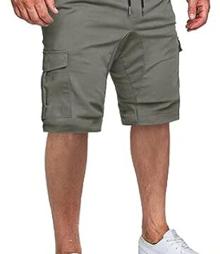 Mens Casual Cargo Shorts