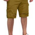 Mens Casual Cargo Shorts