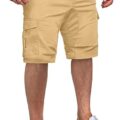 Mens Casual Cargo Shorts