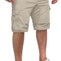 Mens Casual Cargo Shorts