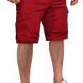 Mens Casual Cargo Shorts